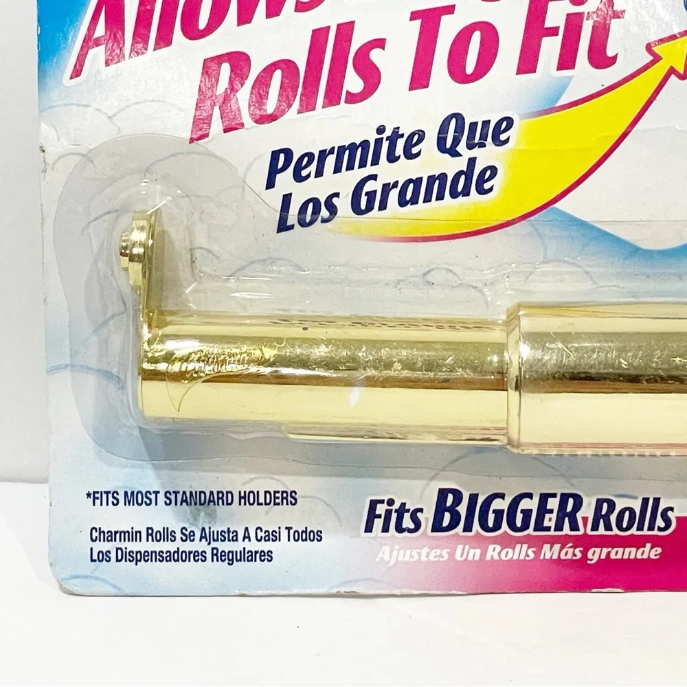 Charmin Extender Adapter‎ for Mega & Super Rolls Gold Brand NEW Bathroom